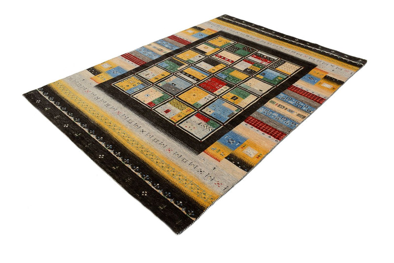 Alfombra Gabbeh - Loribaft Indus - 239 x 173 cm - multicolor