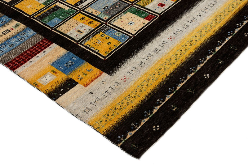 Alfombra Gabbeh - Loribaft Indus - 239 x 173 cm - multicolor