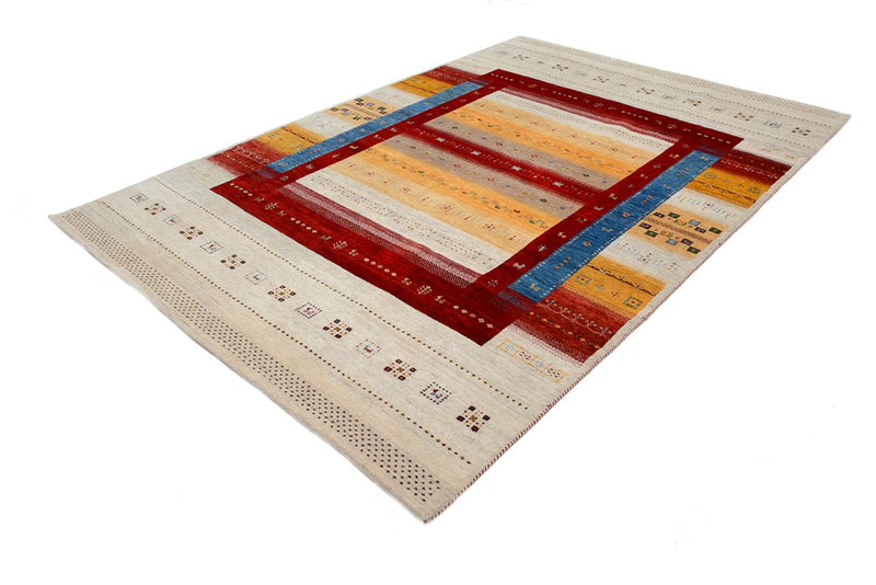 Alfombra Gabbeh - Loribaft Indus - 298 x 207 cm - multicolor
