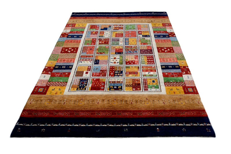 Alfombra Gabbeh - Loribaft Indus - 245 x 170 cm - multicolor