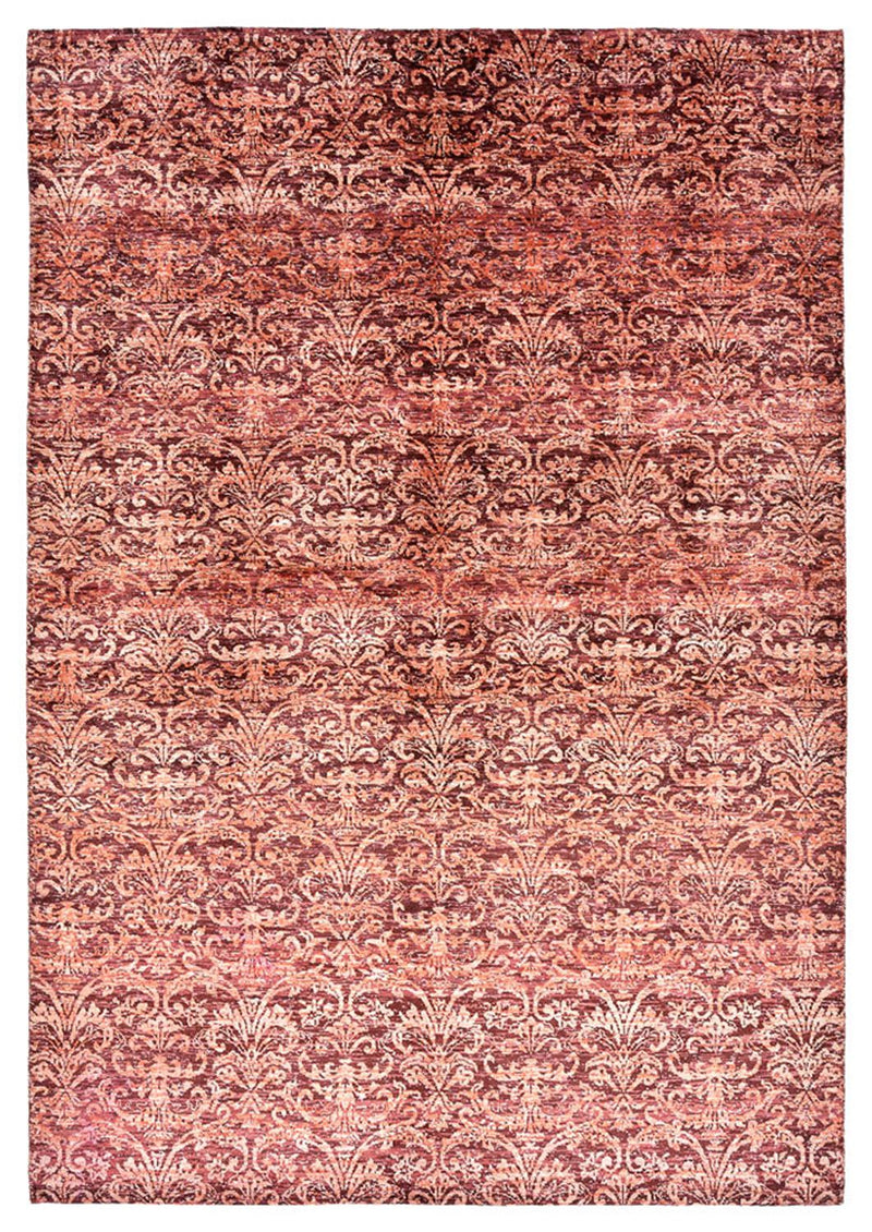 Alfombra de diseño - 246 x 172 cm - rojo claro