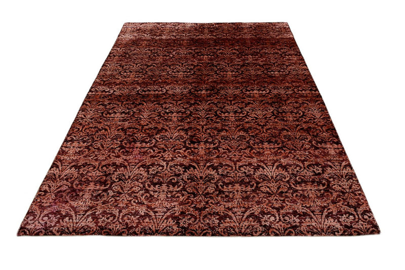 Alfombra de diseño - 246 x 172 cm - rojo claro