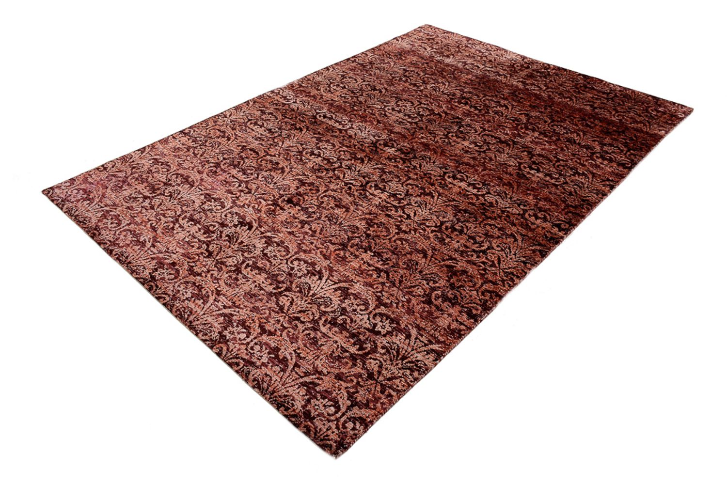 Alfombra de diseño - 246 x 172 cm - rojo claro