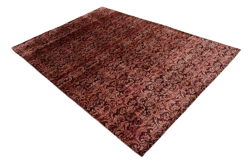 Alfombra de diseño - 246 x 172 cm - rojo claro