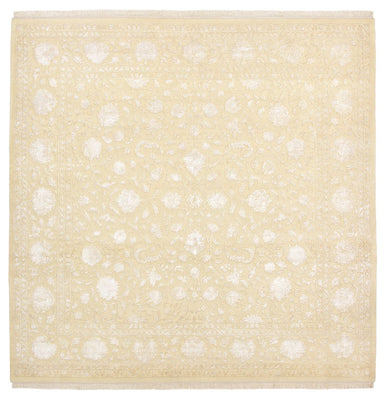 Alfombra oriental cuadrado  - 253 x 251 cm - beige claro