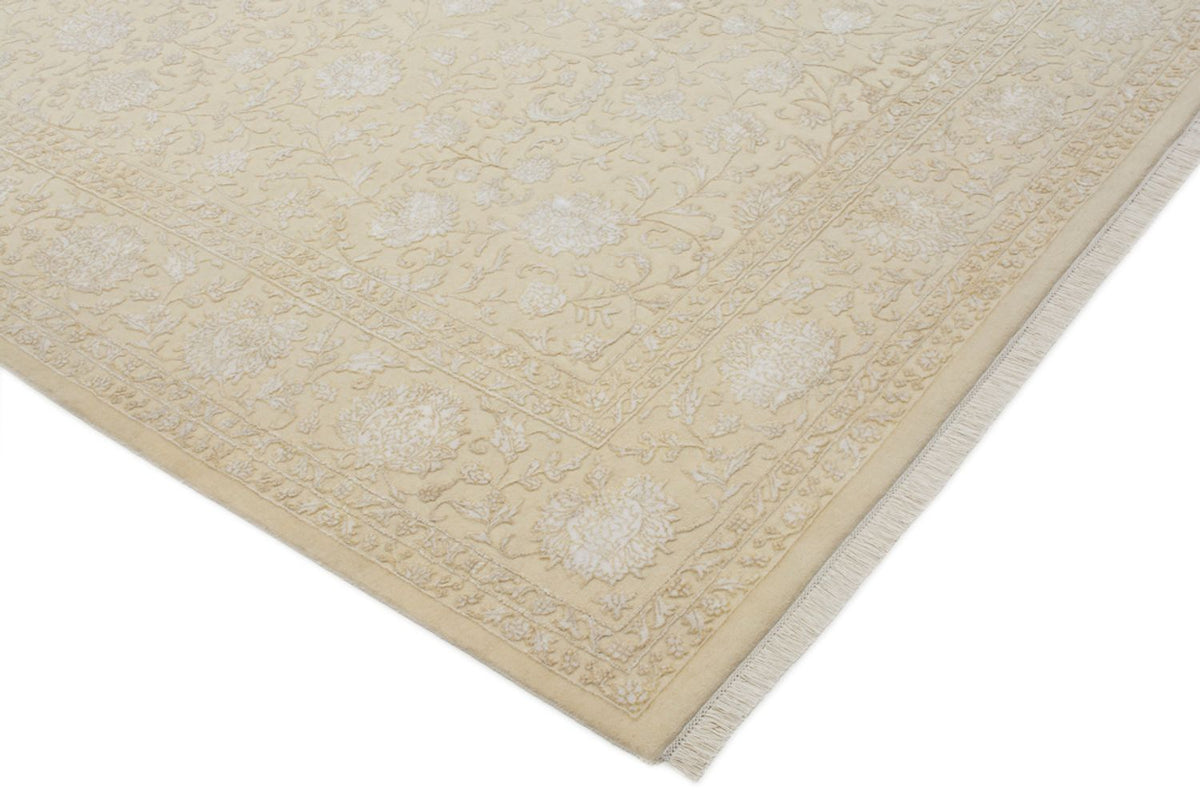 Alfombra oriental cuadrado  - 253 x 251 cm - beige claro