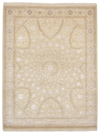 Alfombra oriental - 293 x 222 cm - beige oscuro