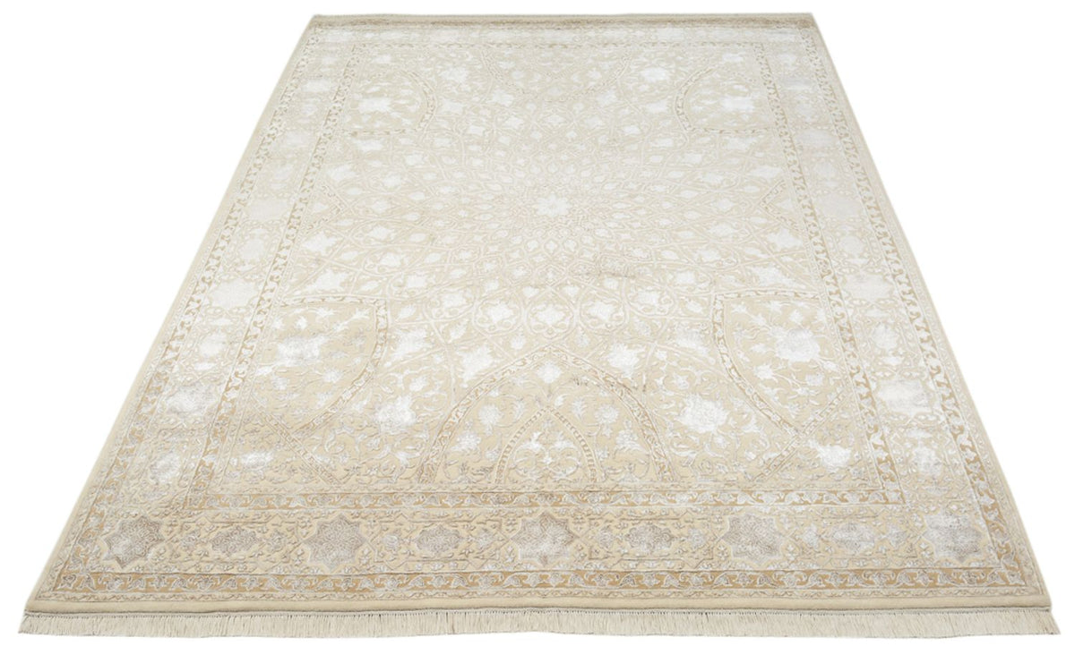 Alfombra oriental - 293 x 222 cm - beige oscuro
