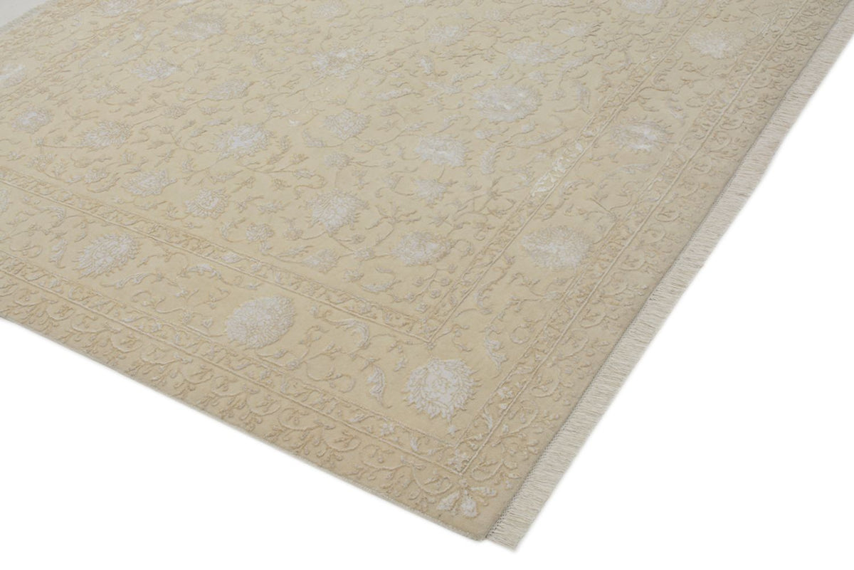 Alfombra oriental cuadrado  - 206 x 205 cm - beige claro