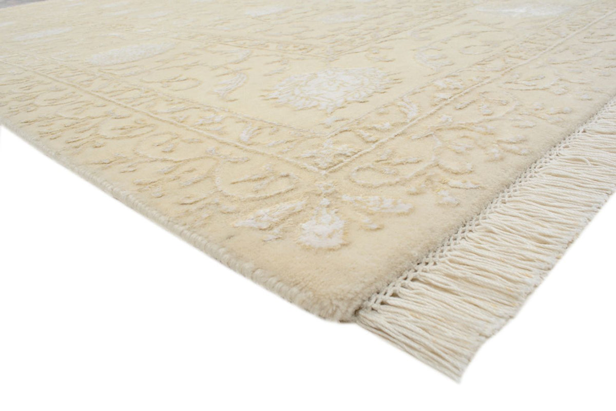 Alfombra oriental cuadrado  - 206 x 205 cm - beige claro