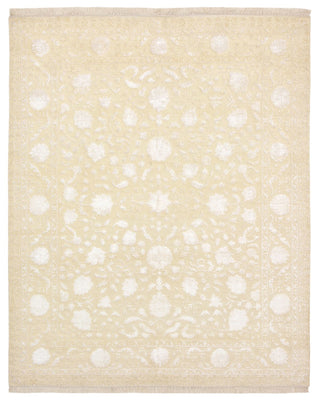 Alfombra oriental - 253 x 207 cm - beige claro