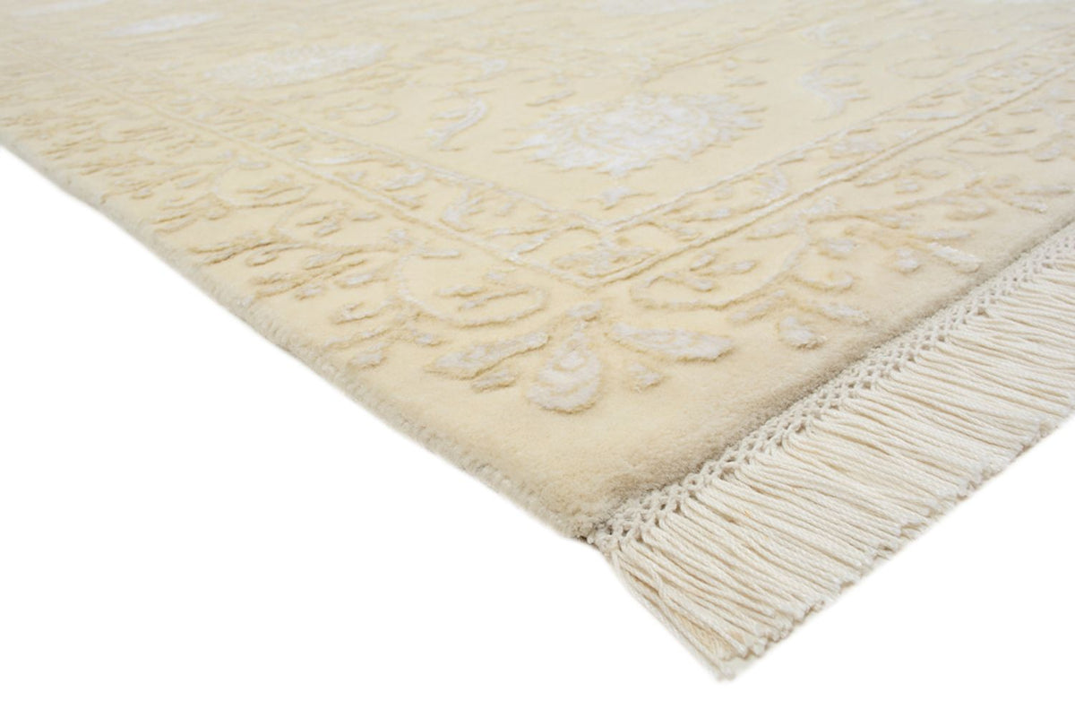 Alfombra oriental - 253 x 207 cm - beige claro