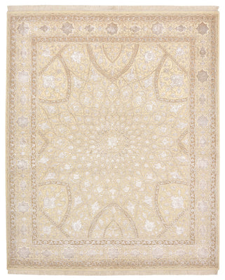 Alfombra oriental - 252 x 207 cm - beige oscuro