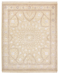 Alfombra oriental - 252 x 207 cm - beige oscuro