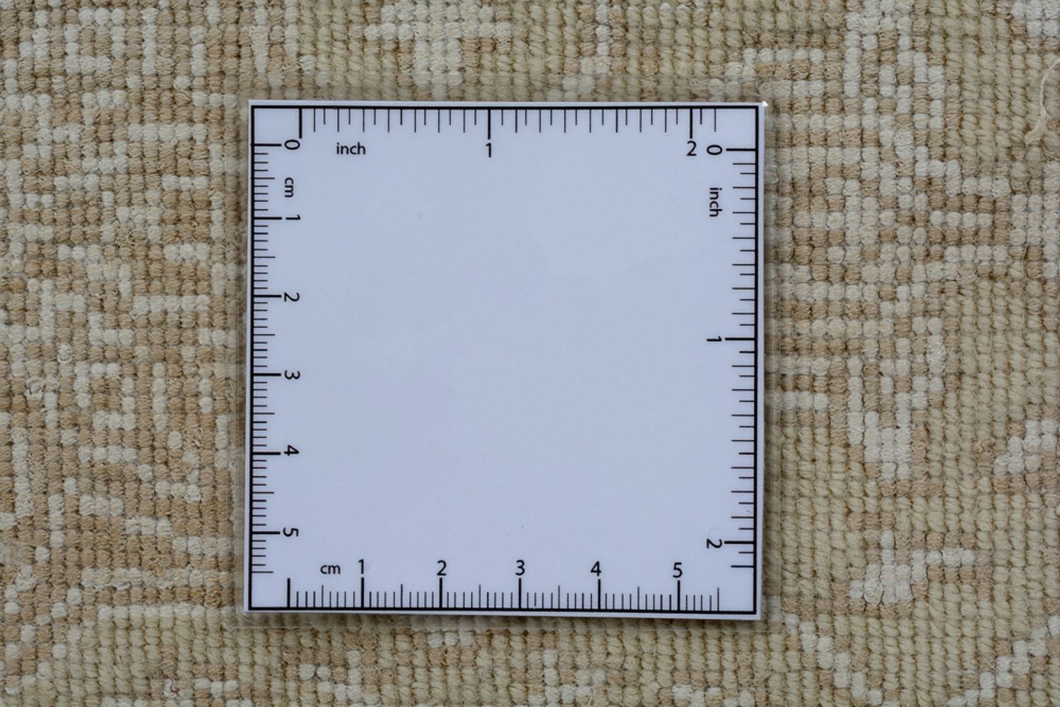 Alfombra oriental - 252 x 207 cm - beige oscuro