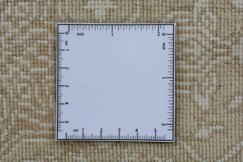 Alfombra oriental - 252 x 207 cm - beige oscuro