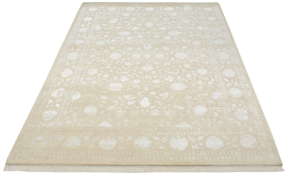 Alfombra oriental - 286 x 218 cm - beige claro
