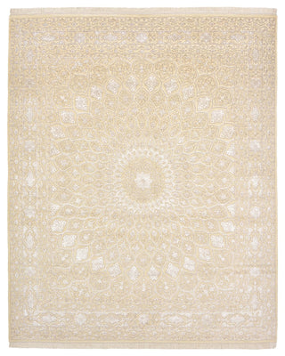 Alfombra oriental - 249 x 206 cm - beige oscuro