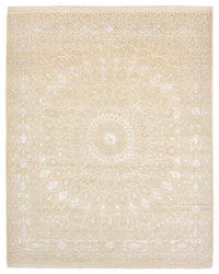 Alfombra oriental - 249 x 206 cm - beige oscuro