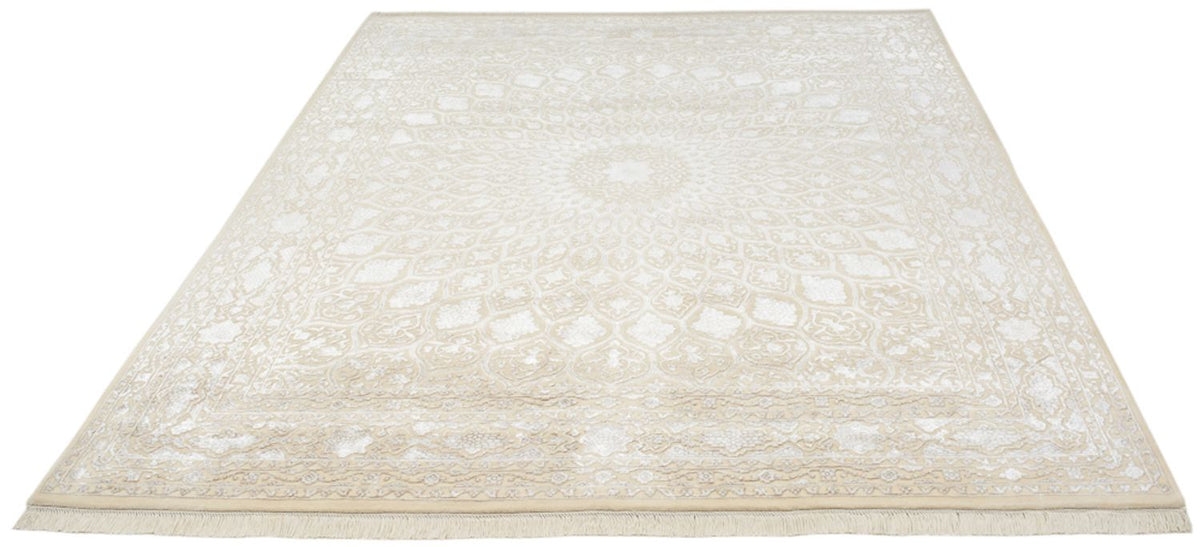 Alfombra oriental - 249 x 206 cm - beige oscuro