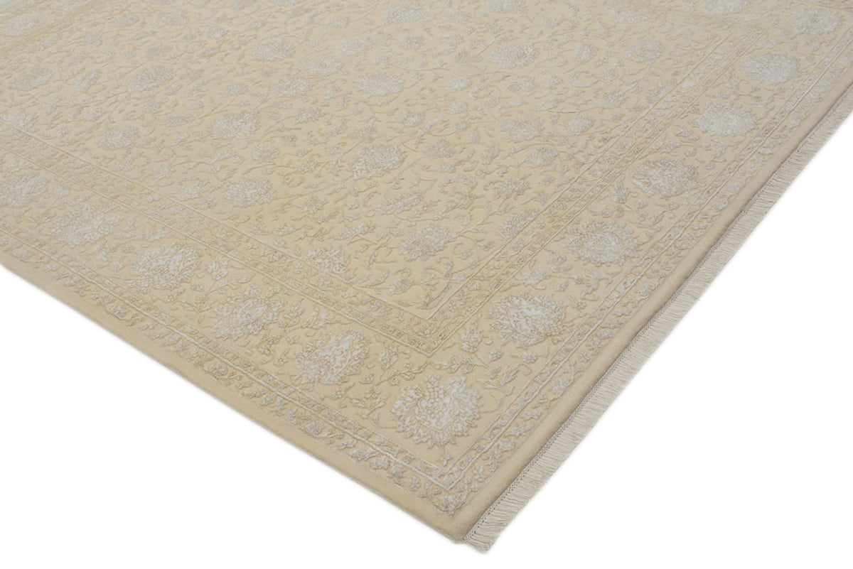 Alfombra oriental - 254 x 204 cm - beige claro