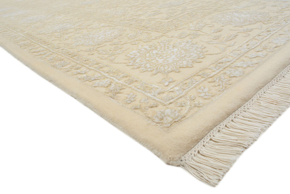 Alfombra oriental - 254 x 204 cm - beige claro
