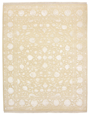 Alfombra oriental - 257 x 203 cm - beige claro