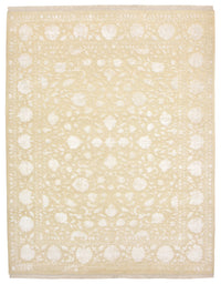 Alfombra oriental - 257 x 203 cm - beige claro