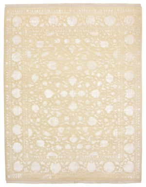 Alfombra oriental - 257 x 203 cm - beige claro