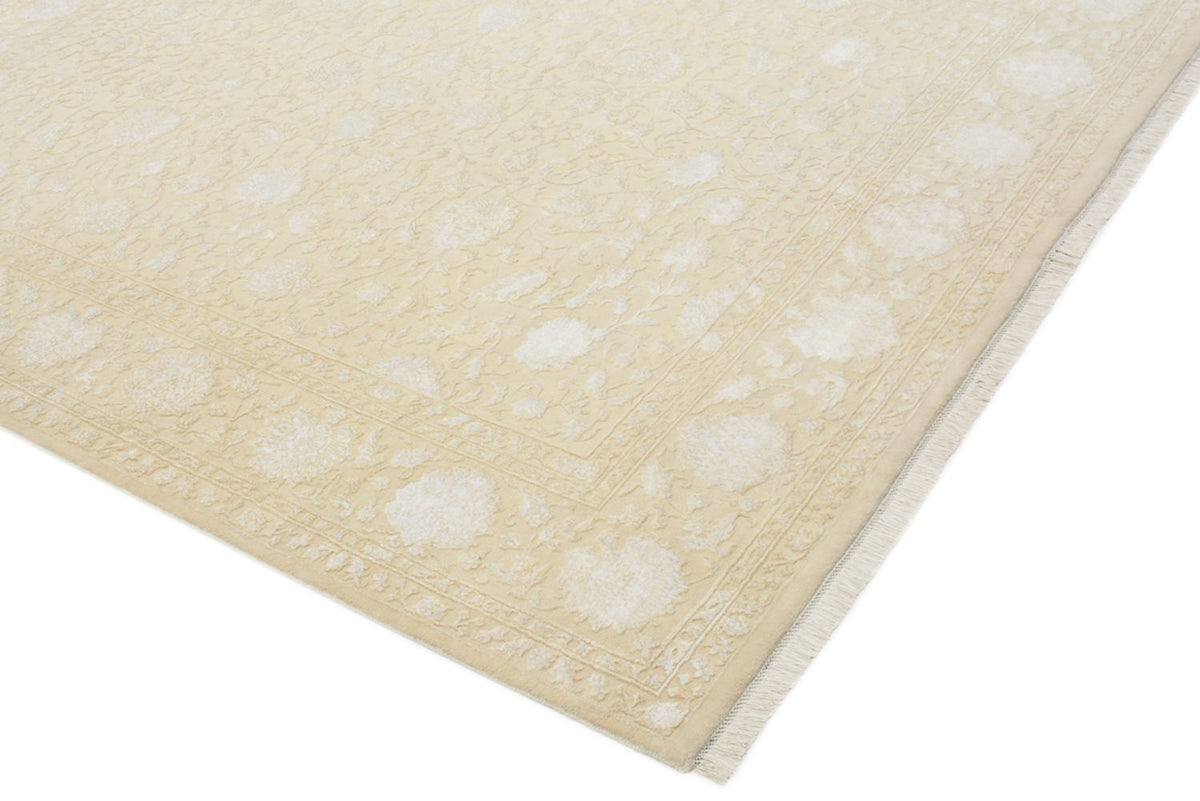 Alfombra oriental - 257 x 203 cm - beige claro