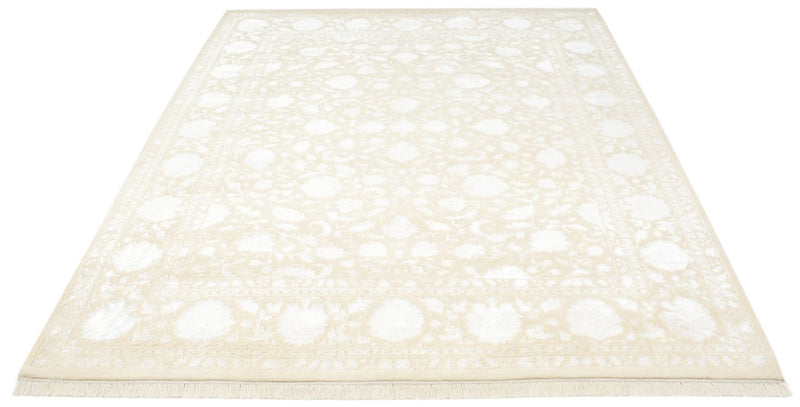 Alfombra oriental - 257 x 203 cm - beige claro
