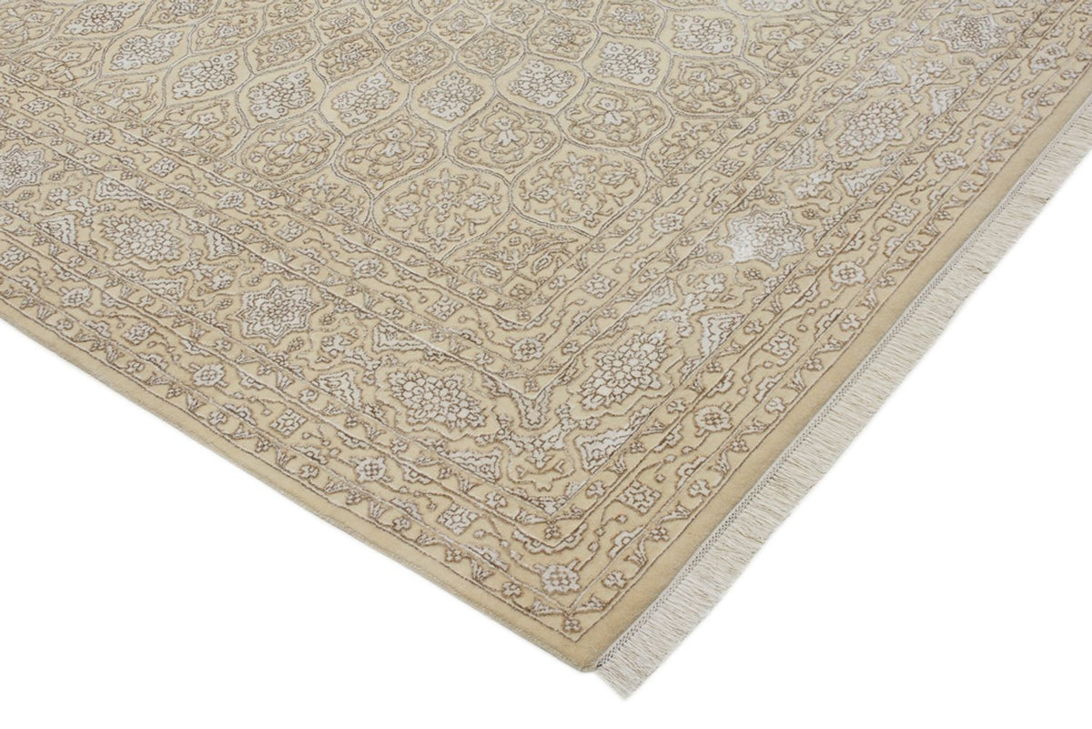Alfombra oriental cuadrado  - 246 x 245 cm - beige oscuro