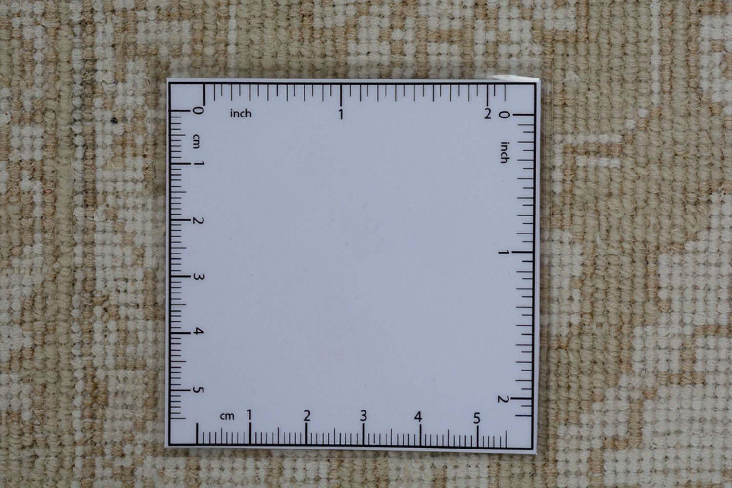 Alfombra oriental cuadrado  - 246 x 245 cm - beige oscuro