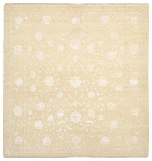 Alfombra oriental cuadrado  - 309 x 301 cm - beige claro