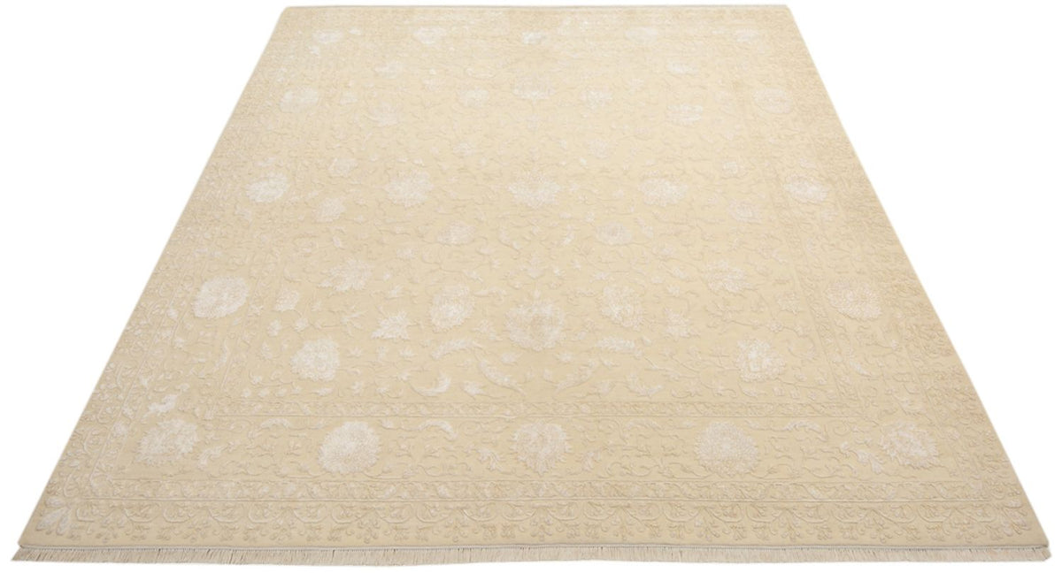 Alfombra oriental cuadrado  - 309 x 301 cm - beige claro