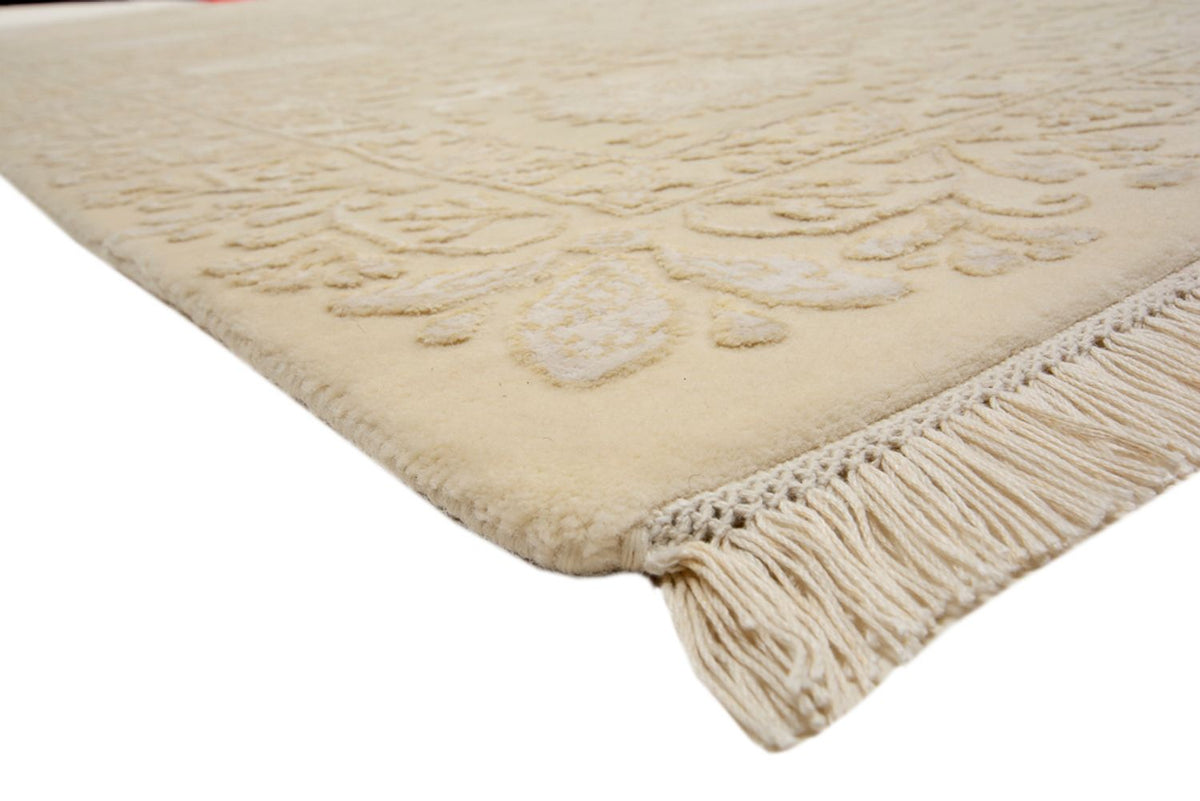 Alfombra oriental cuadrado  - 309 x 301 cm - beige claro