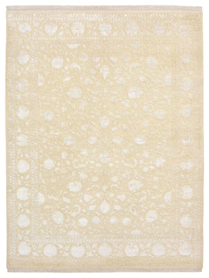 Alfombra oriental - 288 x 221 cm - beige claro