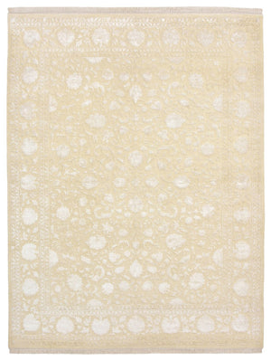 Alfombra oriental - 288 x 221 cm - beige claro