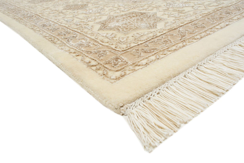 Alfombra oriental cuadrado  - 251 x 249 cm - beige oscuro