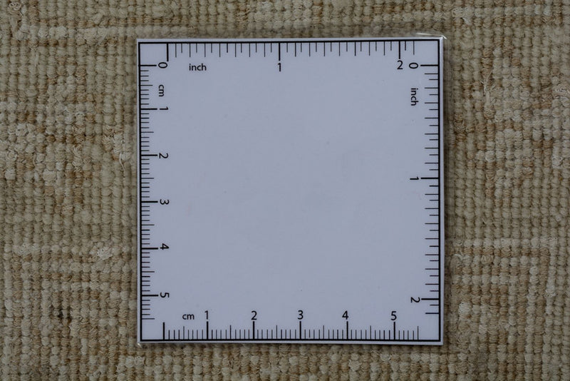 Alfombra oriental cuadrado  - 251 x 249 cm - beige oscuro