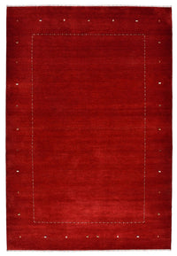 Alfombra Gabbeh - Loribaft Indus - 305 x 208 cm - rojo