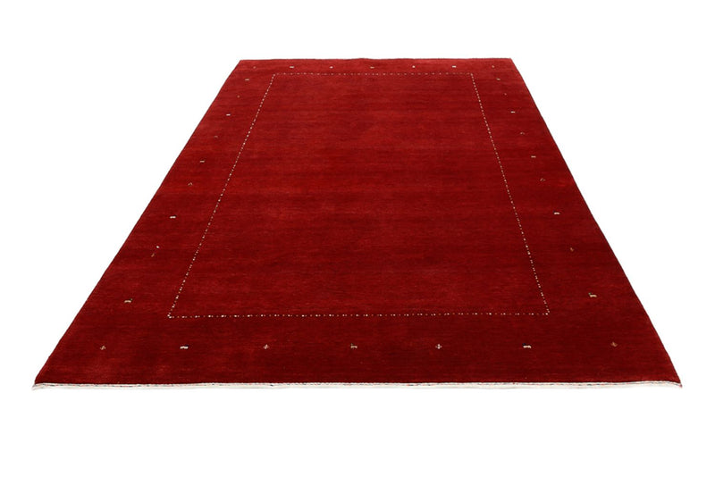 Alfombra Gabbeh - Loribaft Indus - 302 x 204 cm - rojo