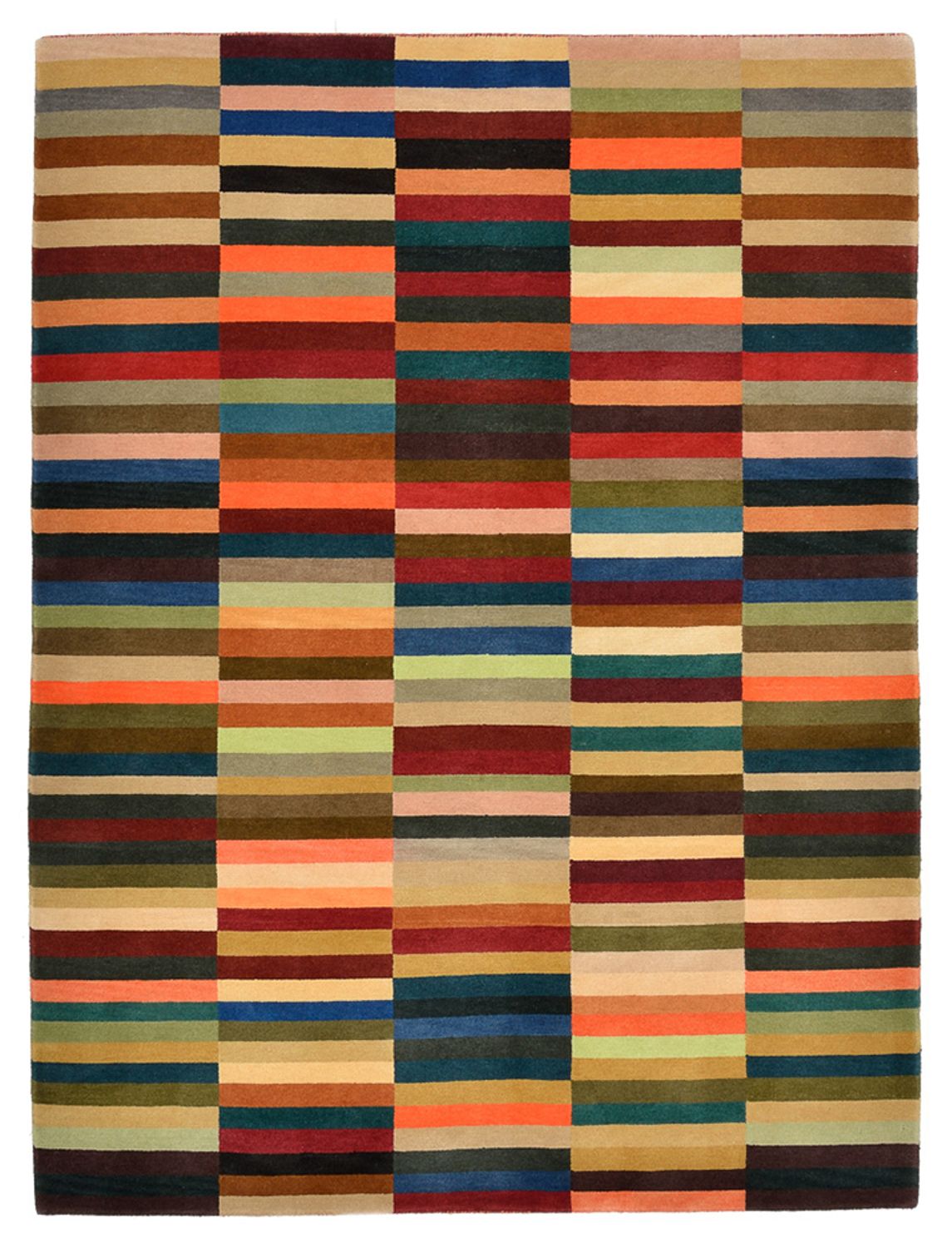 Alfombra de diseño - 201 x 153 cm - multicolor