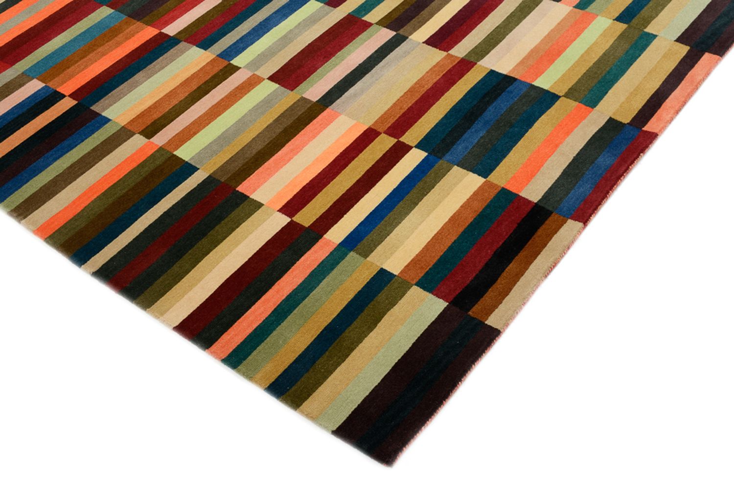 Alfombra de diseño - 201 x 153 cm - multicolor