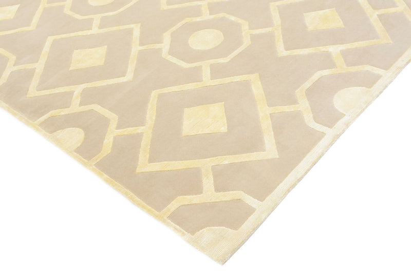 Alfombra de diseño - 240 x 170 cm - beige oscuro