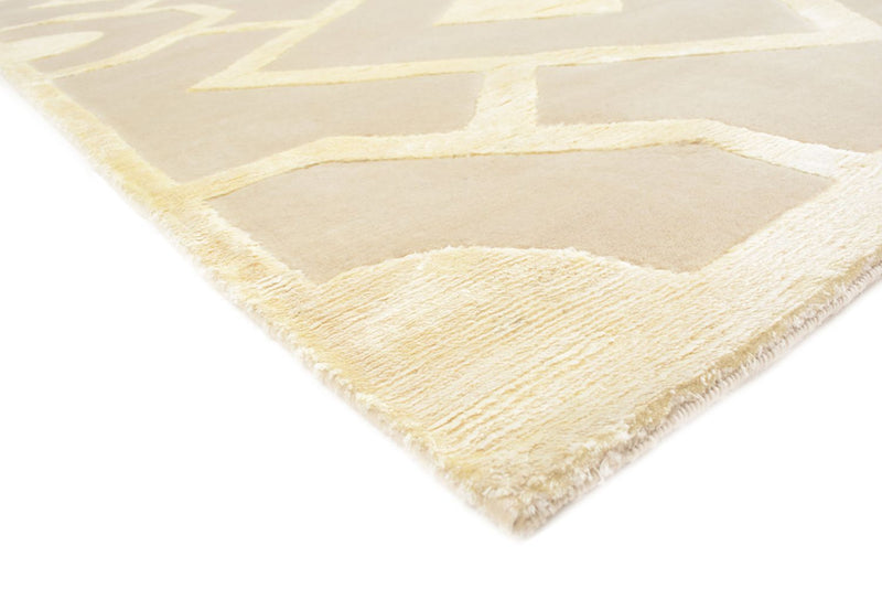 Alfombra de diseño - 240 x 170 cm - beige oscuro
