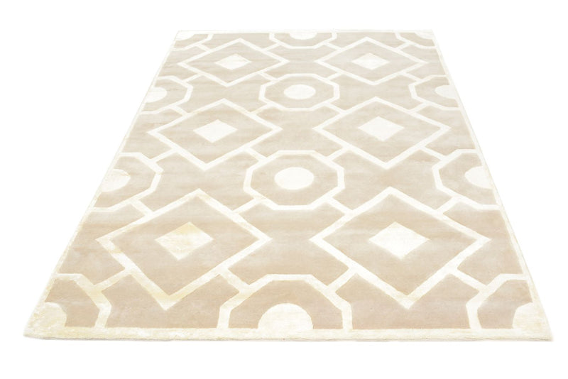 Alfombra de diseño - 240 x 170 cm - beige oscuro