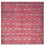 Alfombra de diseño cuadrado  - 321 x 319 cm - rojo claro