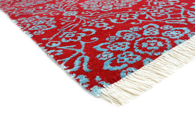 Alfombra de diseño cuadrado  - 321 x 319 cm - rojo claro