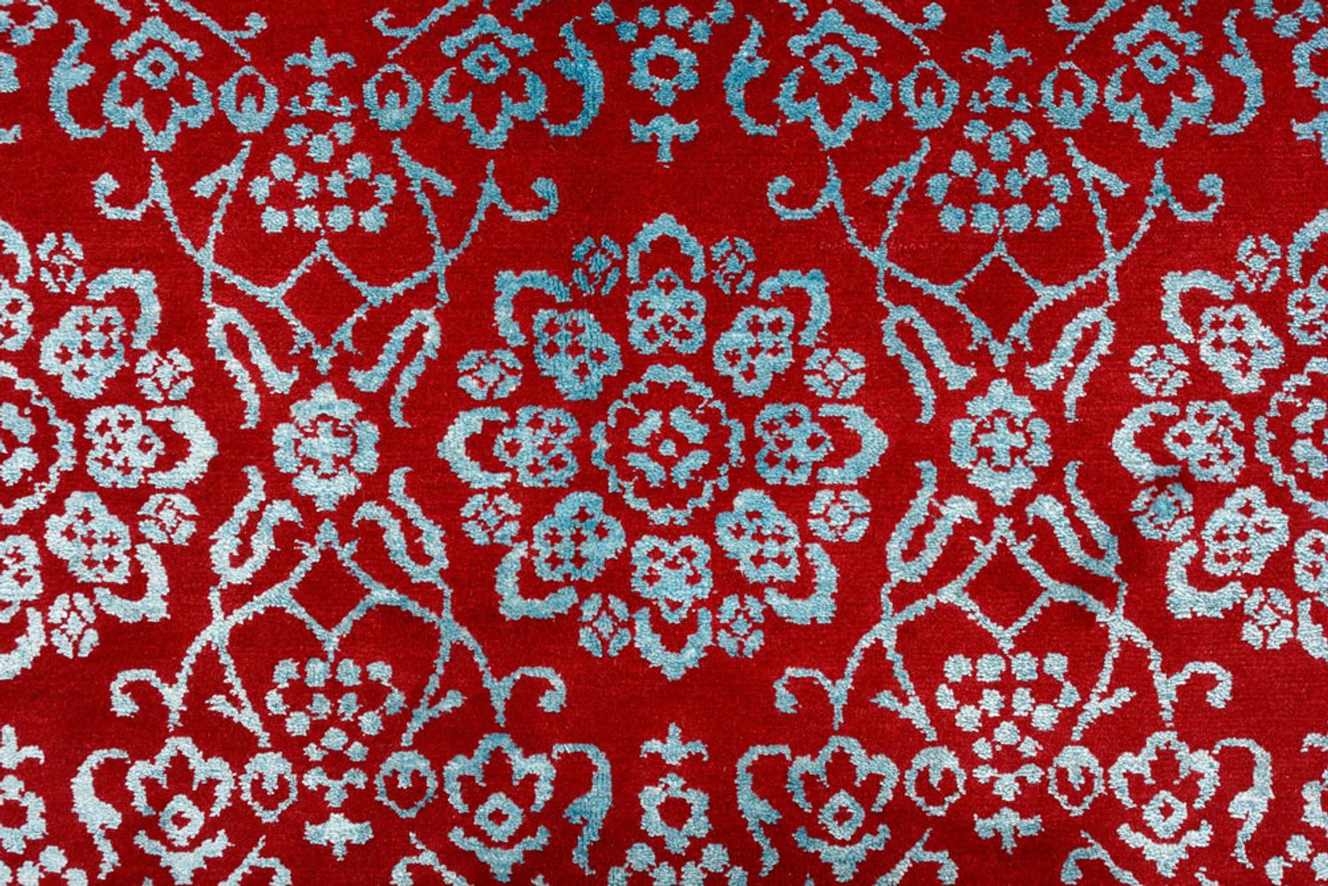 Alfombra de diseño cuadrado  - 321 x 319 cm - rojo claro